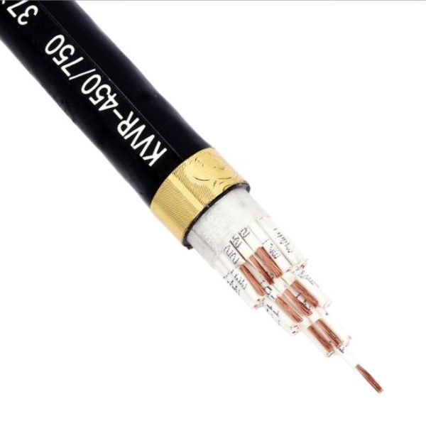 铜芯聚氯乙烯绝缘聚氯乙烯护套控制电缆KVVR 申易牌软电缆 - 图片 1