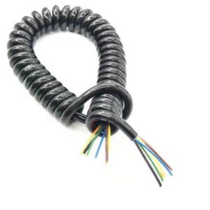 申易牌弹簧线缆 PVC螺旋电缆 PUR螺旋电缆