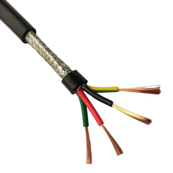 聚氯乙烯绝缘聚氯乙烯护套软电缆RVVP 屏蔽线缆 - 图片 1