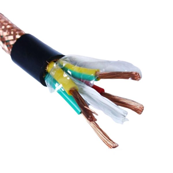 申易牌控制电缆KVVRP 0.5/0.75/1/1.5/2.5/4/6平方 屏蔽线缆 - 图片 1